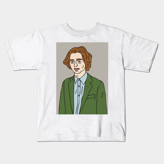 Timothee Chalamet Kids T-Shirt by grekhov